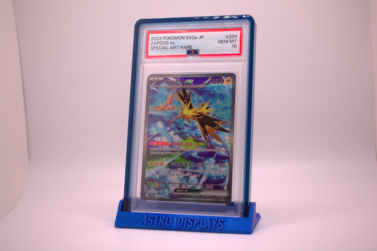 Custom Text) PSA Graded GUARD Card Display
