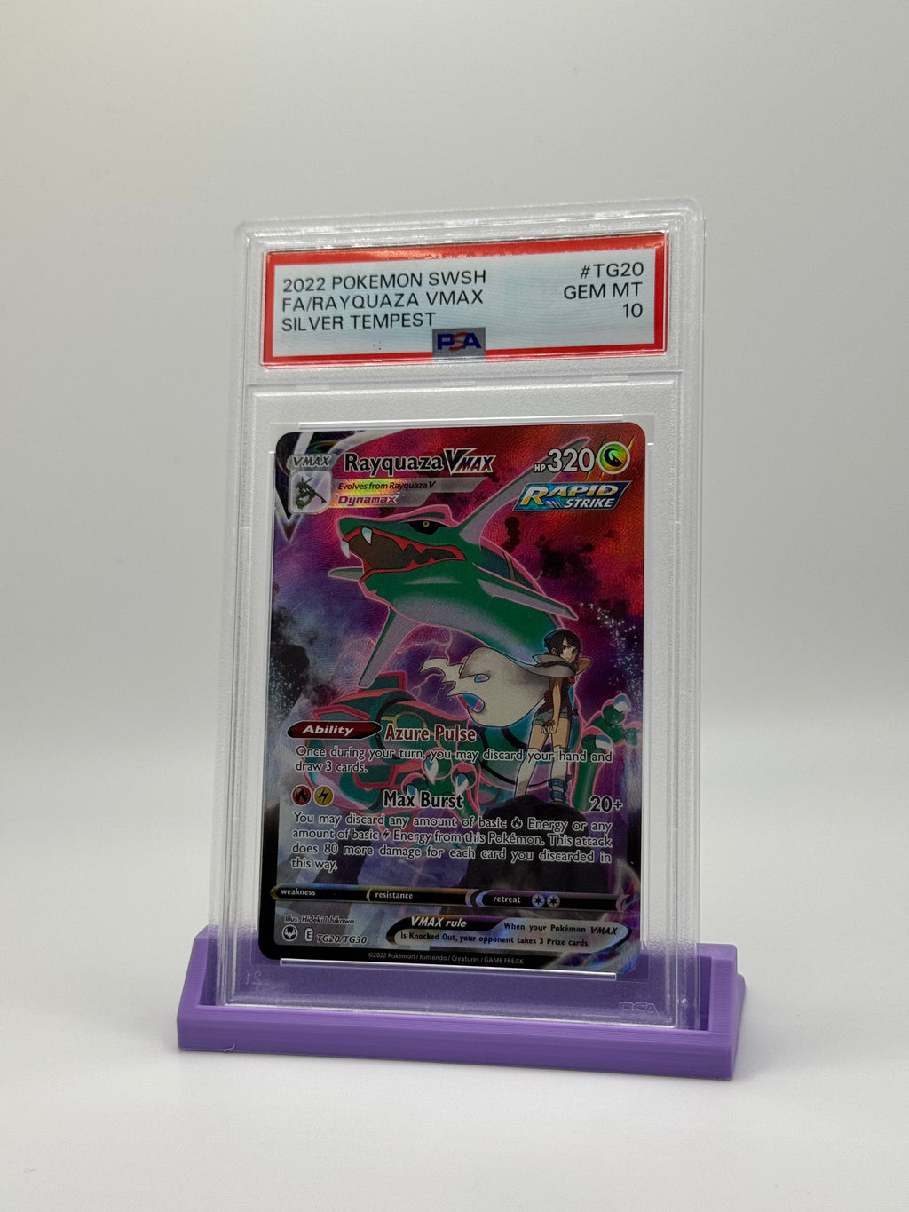 PSA Graded Card Display - Multiple Color Options