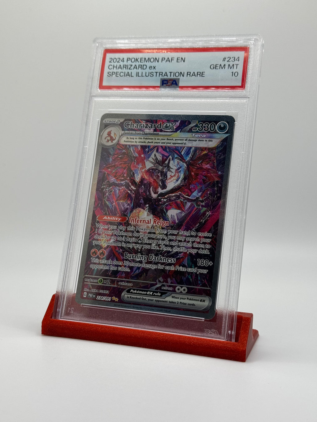 PSA Graded Card Display - Multiple Color Options