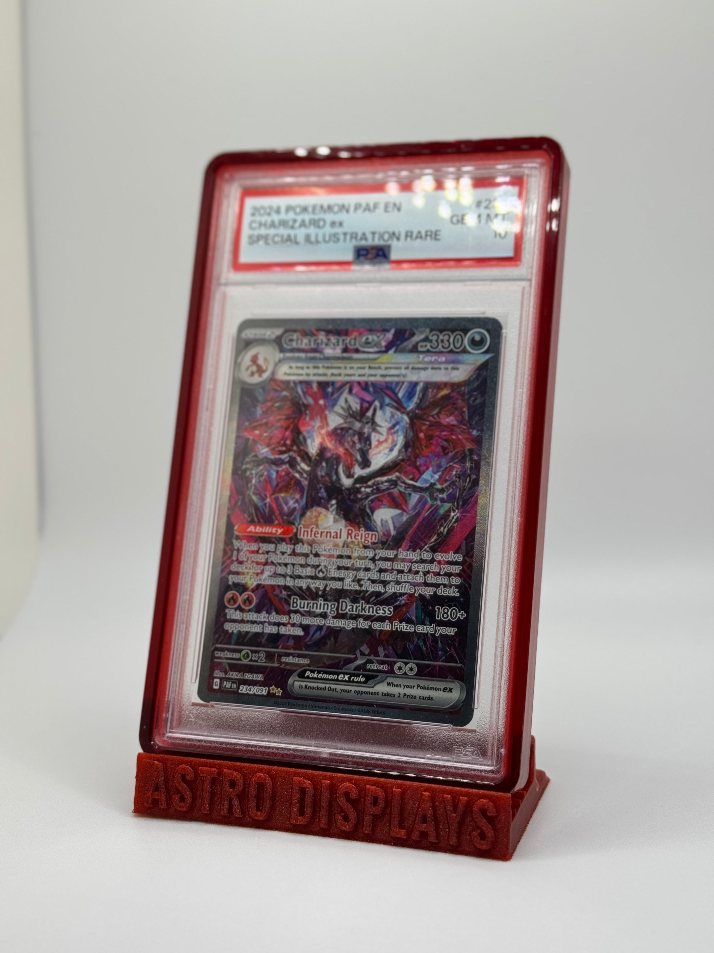 Multi-Card Streamer Display – Top Loader & PSA Ready