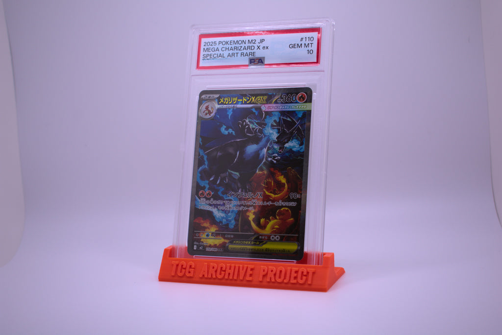 (Custom Text) PSA Graded Card Display - Multiple Color Options