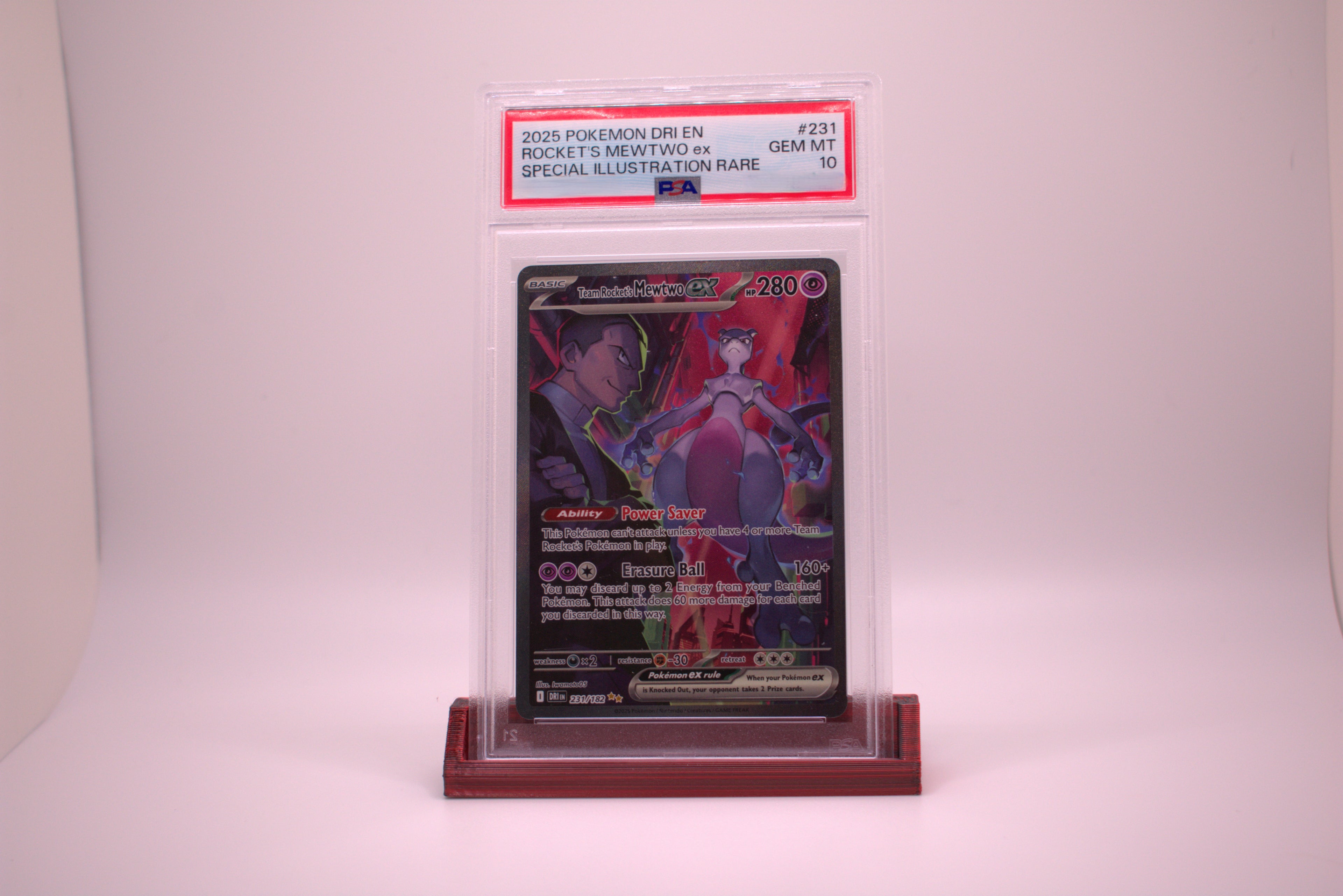 PSA Graded Card Display - Multiple Color Options