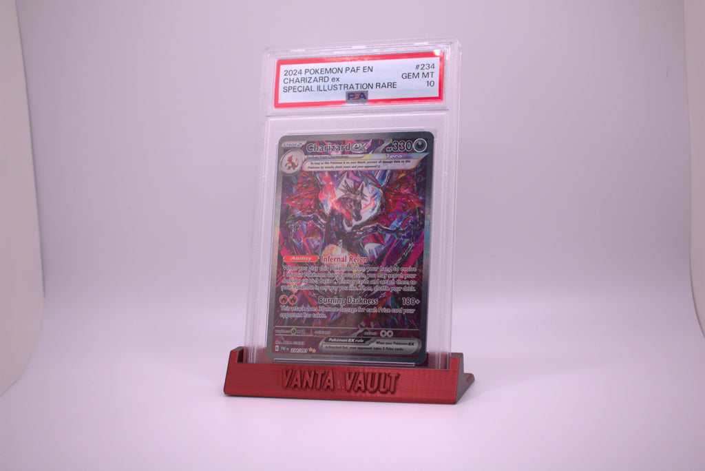 (Custom Text) PSA Graded Card Display - Multiple Color Options