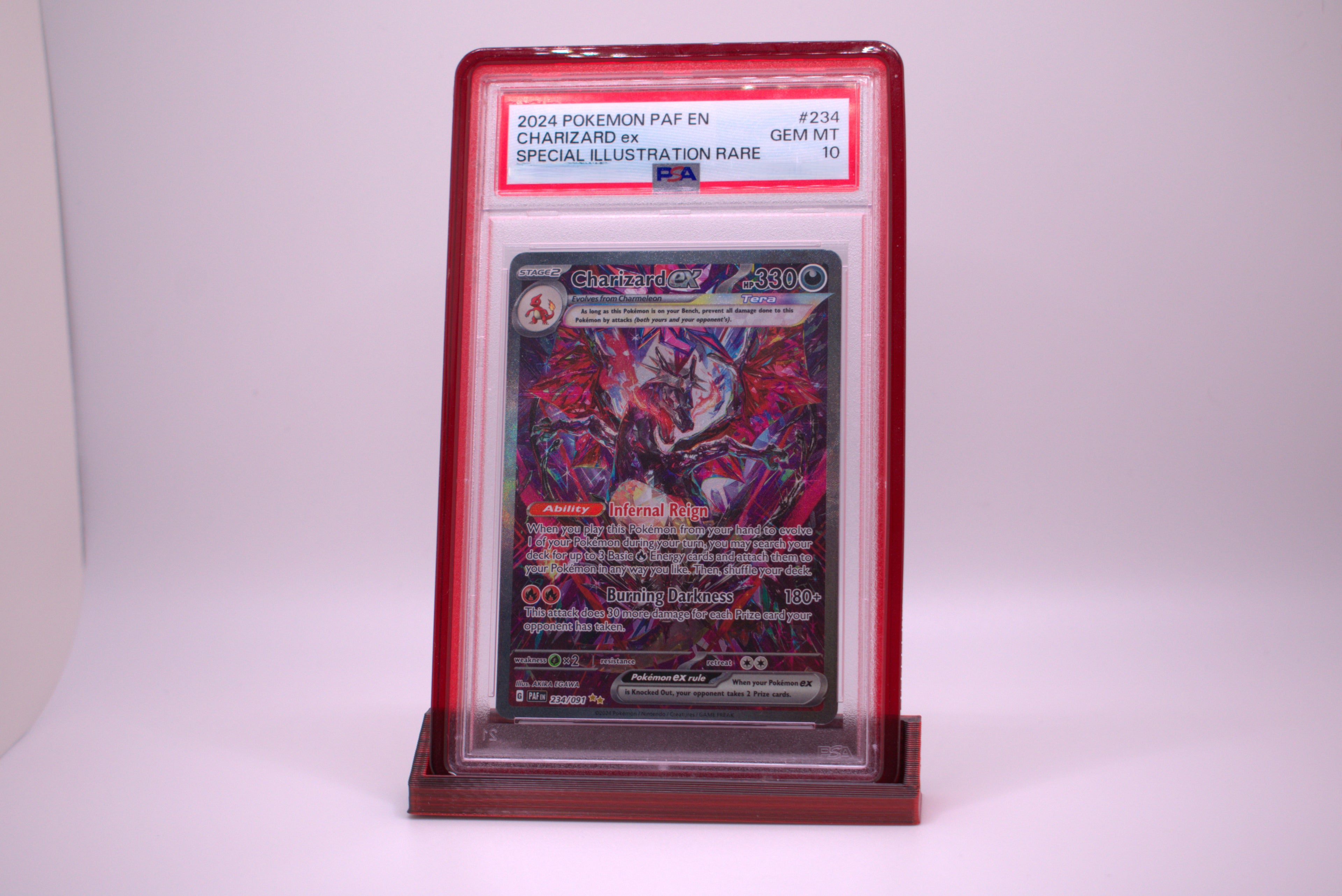 PSA Graded GUARD Card Display - Multiple Color Options